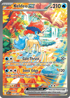 Keldeo ex from White Flare #167