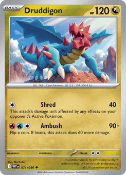 Druddigon from White Flare #71