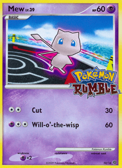 Mew from Pokémon Rumble #10