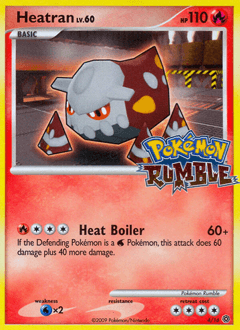 Heatran from Pokémon Rumble #4