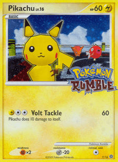 Pikachu from Pokémon Rumble #7