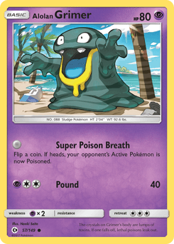 Alolan Grimer from Sun & Moon #57