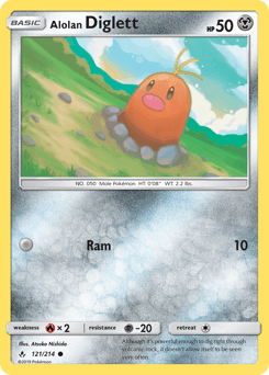 Alolan Diglett from Unbroken Bonds #121