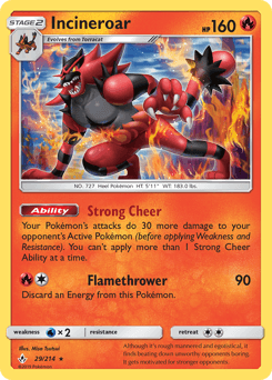 Incineroar from Unbroken Bonds #29