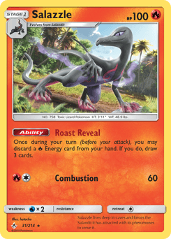 Salazzle from Unbroken Bonds #31