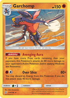 Garchomp from Unified Minds #114