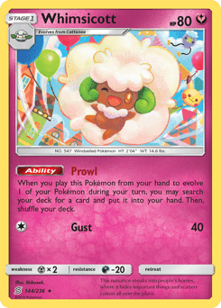 Whimsicott from Unified Minds #144