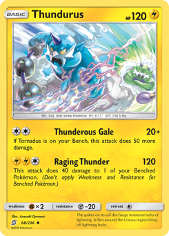 Thundurus from Unified Minds #68
