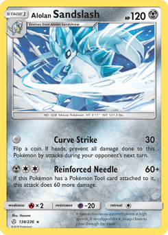 Alolan Sandslash from Cosmic Eclipse #138