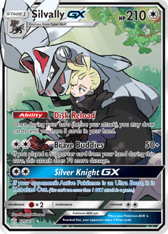Silvally-GX from Cosmic Eclipse #227