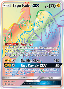 Tapu Koko-GX from Guardians Rising #153