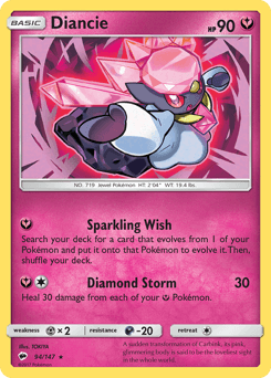 Diancie from Burning Shadows #94
