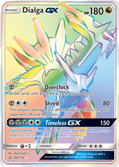 Dialga-GX from Ultra Prism #164