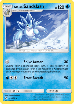 Alolan Sandslash from Ultra Prism #29