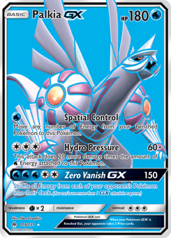 Palkia-GX from Forbidden Light #119
