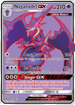 Naganadel-GX from Forbidden Light #121