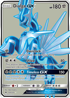 Dialga-GX from Forbidden Light #125