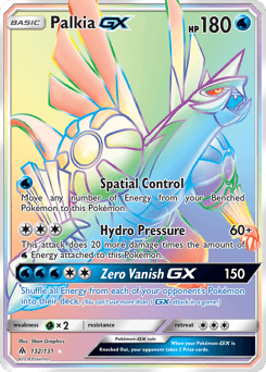 Palkia-GX from Forbidden Light #132
