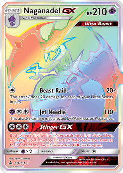 Naganadel-GX from Forbidden Light #134