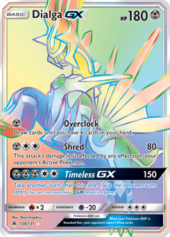 Dialga-GX from Forbidden Light #138
