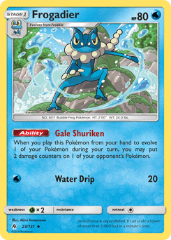 Frogadier from Forbidden Light #23