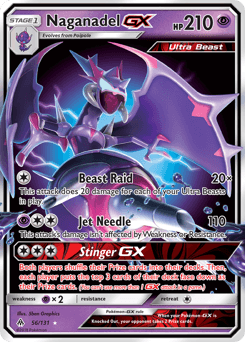 Naganadel-GX from Forbidden Light #56