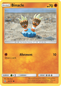 Binacle from Forbidden Light #66