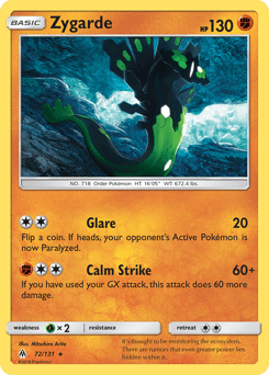 Zygarde from Forbidden Light #72