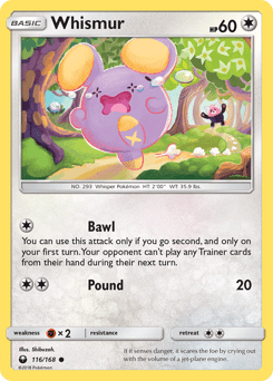 Whismur from Celestial Storm #116