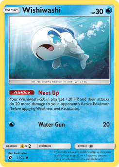 Wishiwashi from Dragon Majesty #31