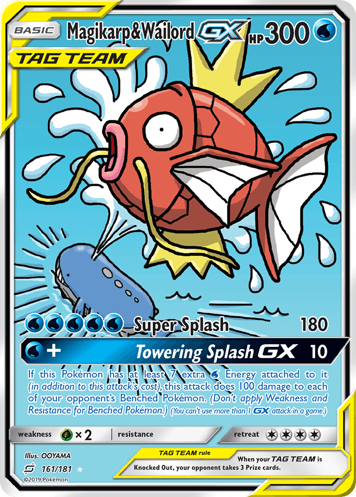 Magikarp & Wailord-GX from Team Up