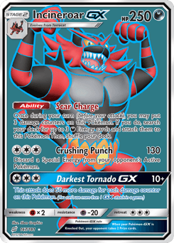 Incineroar-GX from Team Up #167