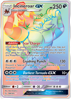 Incineroar-GX from Team Up #188
