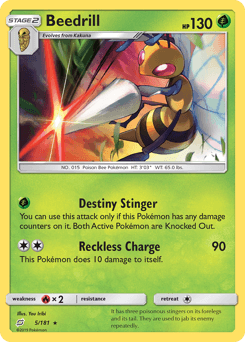 Beedrill from Team Up