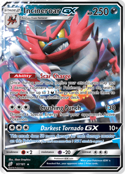 Incineroar-GX from Team Up #97