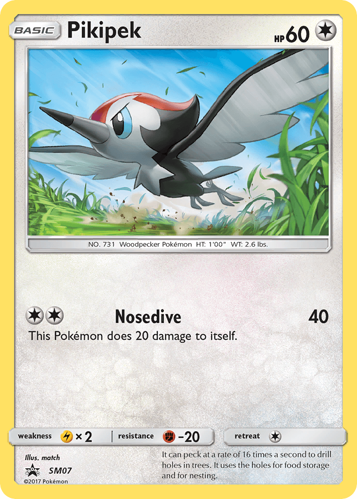 Pikipek from SM Black Star Promos
