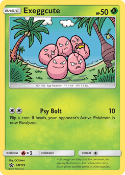 Exeggcute from SM Black Star Promos #SM119