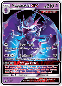 Naganadel-GX from SM Black Star Promos #SM125