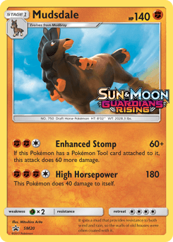Mudsdale from SM Black Star Promos #SM20