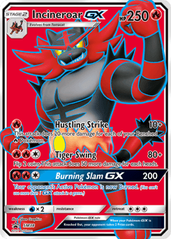 Incineroar-GX from SM Black Star Promos #SM38