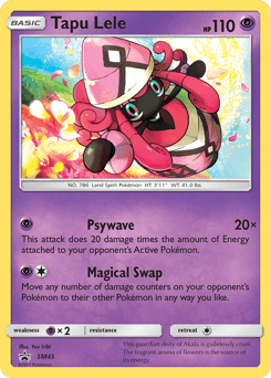 Tapu Lele from SM Black Star Promos #SM45