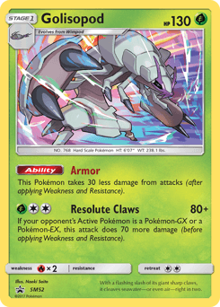 Golisopod from SM Black Star Promos #SM52