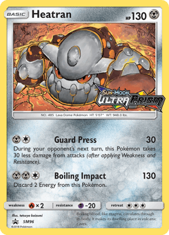 Heatran from SM Black Star Promos #SM96