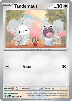 Tandemaus from Scarlet & Violet #159