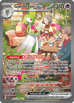 Gardevoir ex from Scarlet & Violet #245