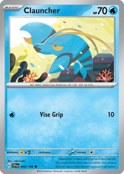 Clauncher from Scarlet & Violet #49