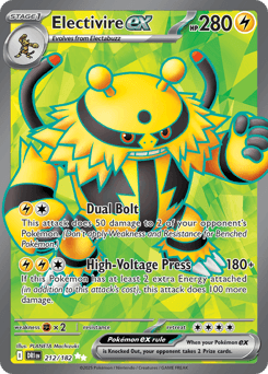 Electivire ex from Destined Rivals #212