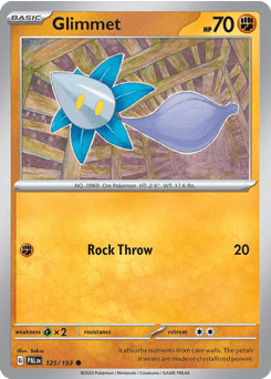 Glimmet from Paldea Evolved #125
