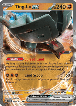 Ting-Lu ex from Paldea Evolved #127