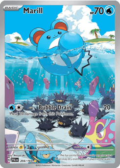 Marill from Paldea Evolved #204